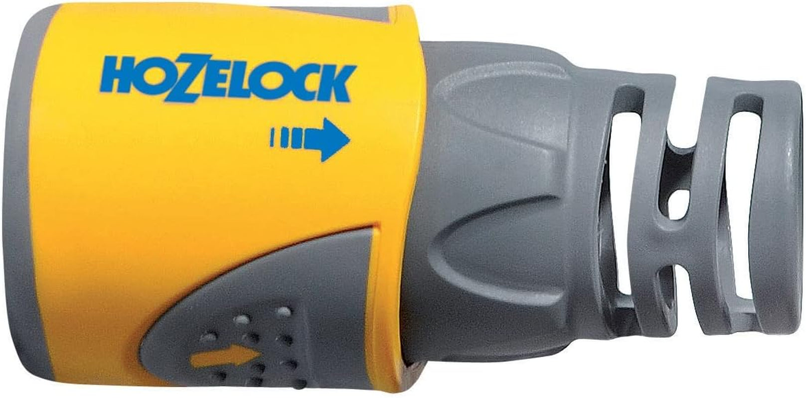 HOZELOCK - 2 hadicové spojky Plus Ø 12,5 mm - 15 mm (1/2"- 5/8") Soft Touch: Vodotěsné, protiskluzové, flexibilní a prodloužené připojení hadice, které zabraňuje kroucení a kapání [2050P0025]