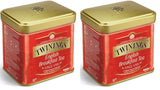 Twinings English Breakfast Tea Sypaný černý čaj v Tea Box Silný černý čaj z vysoce kvalitních čajových lístků sbíraných z nejlepších čajových plantáží na Srí Lance a Indii G, neutrální, 100 gramů