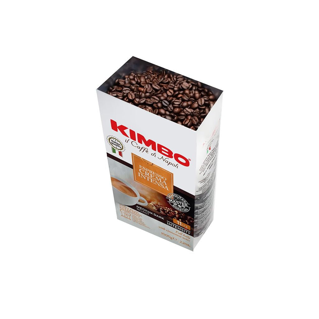 Celá zrnková káva Crema Intensa, středně pražená, sáček 1 kg
