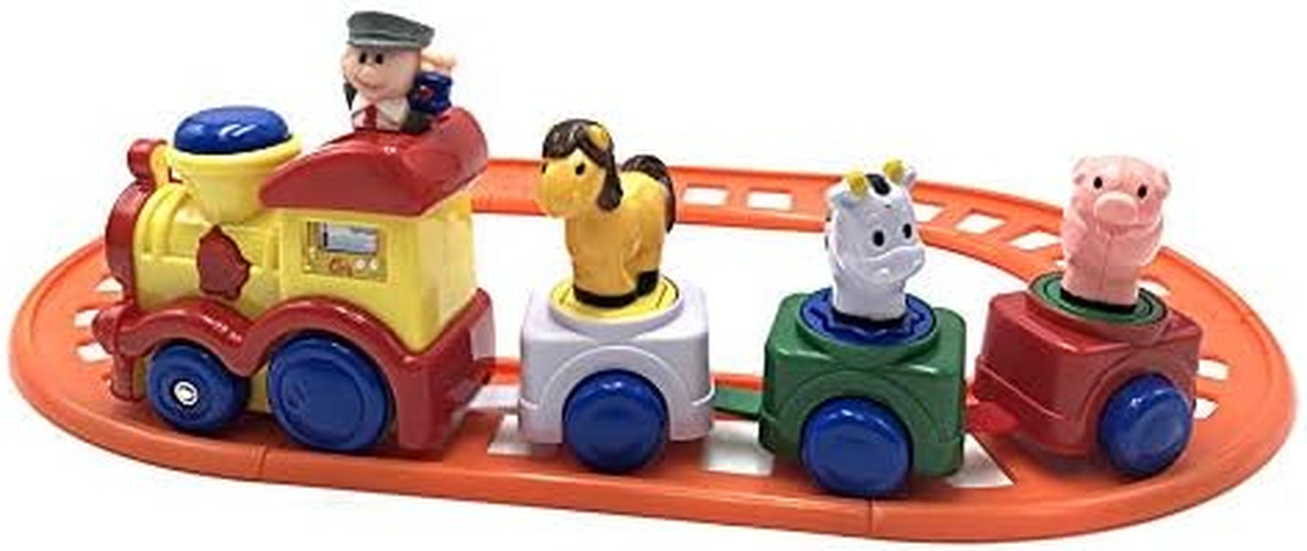 - Hudební vláček Farma zvířat (CPA Toy Group 68001), různé barvy/model Jucarii Bebe Naty Shop