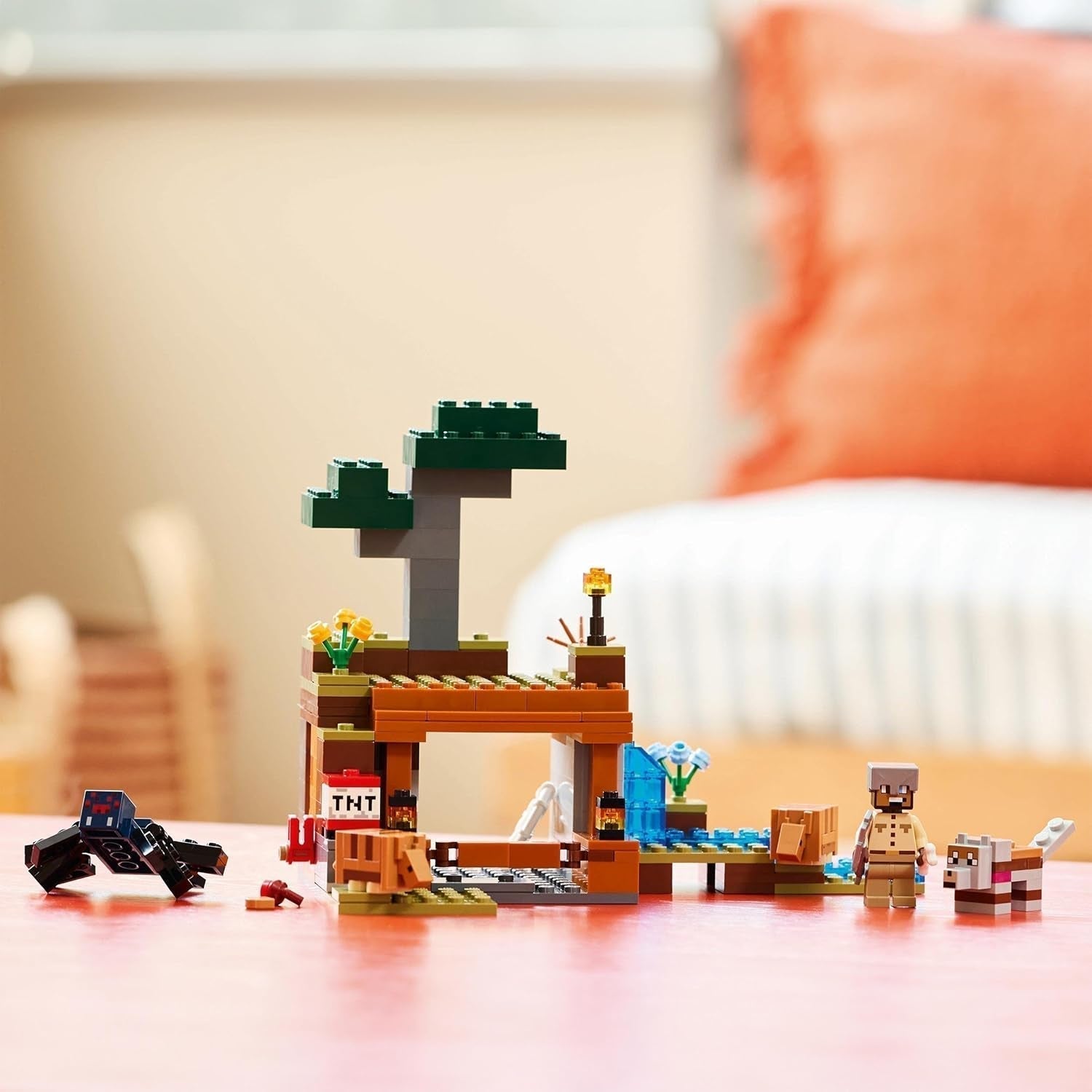 LEGO Minecraft Dungeon Mine Expedition Videohra Sada minifigurek Stavění postav Dárek pro chlapce a dívky 8 let 21269 Stavebnice Besuche den LEGO-Store