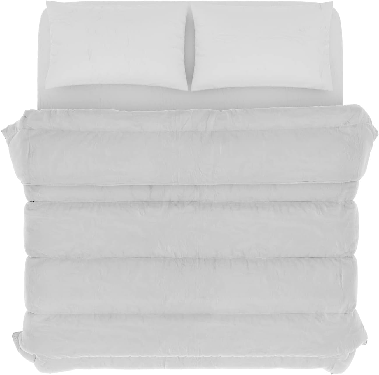 Italské povlečení Prestige White Winter Quilt, 100% mikrovlákno, dvojité, 250X200Cm Přikrývky a přikrývky Naty Shop
