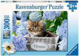 Puzzle pro děti Ravensburger - 12894 Little Cat - Puzzle zvířátka pro děti od 9 let, s 300 dílky ve formátu XXL Puzzle Naty Shop Little cat