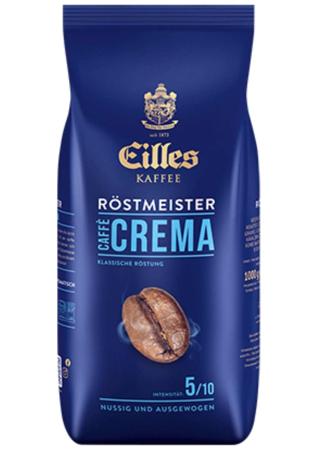 Káva RÖSTMEISTER Caffè Crema od Eilles, zrnka 1000g