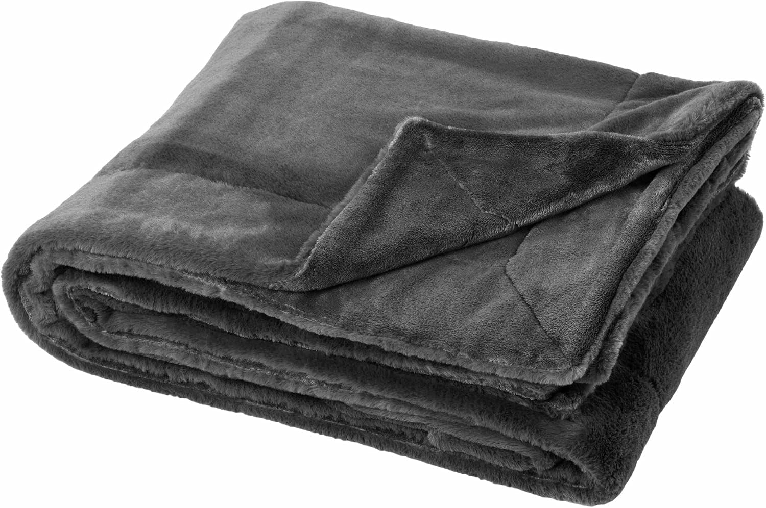 Jemná přikrývka, polyester, umělá kožešina, jednobarevná, 150 cm x 200 cm, přikrývky a přikrývky velikosti olova Naty Shop
