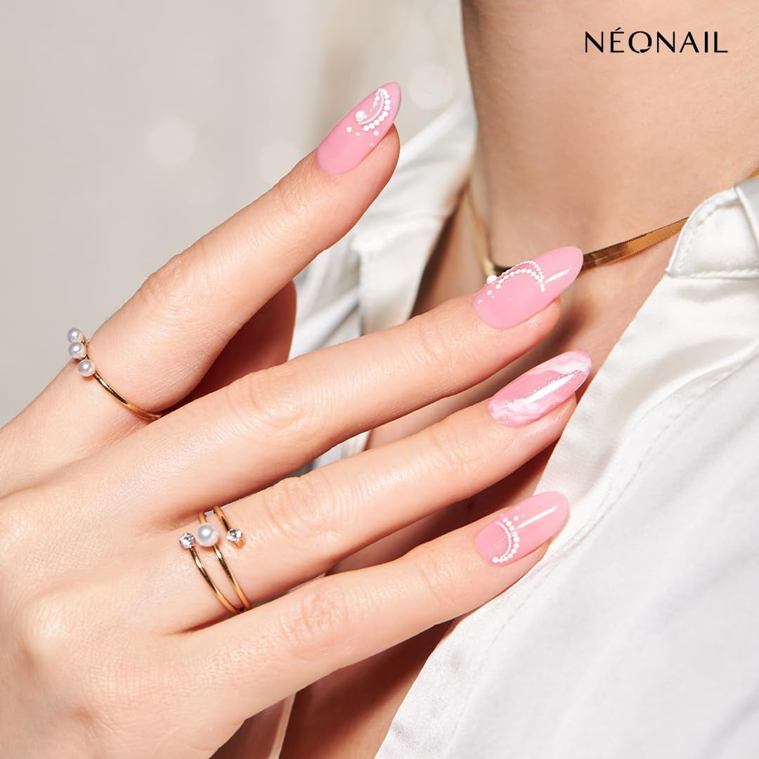 NÉONAIL Nagelstickers 3D - 61 Muster - Přívěsky na nehty - Nägel Selber Machen - Nehty - Nageldesign - Doplňky - Nailart - Nail Art Zubehör - Nagel Deko - Nagelschmuck - Dekorace Nageldesign - Weiß