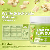 He-Ju, prášek s příchutí bílé čokolády a pistácií, 250 gramů Naty Shop Flavors