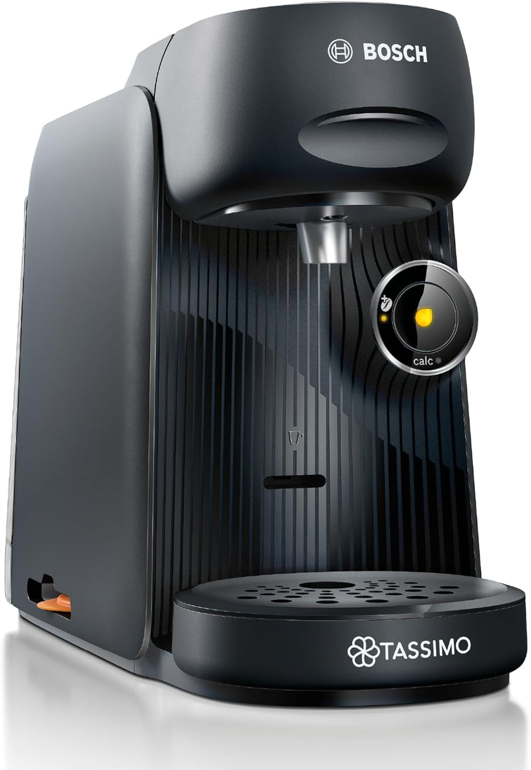Bosch Tassimo finesse espresso na kapsle TAS162E, 70 nápojů, intenzivnější káva stisknutím tlačítka, automatické vypínání, udržitelné, perfektní dávkování, 1400 W, černá/černá
