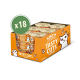 Lily's Kitchen, vyrobené z přírodních ingrediencí, lahodné kousky v kuřecí omáčce, mokré krmivo pro dospělé kočky, 70g plechovka