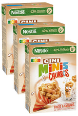 Churros Snídaňové cereálie s obsahem celých zrn 42 % 3 balení (1x360g)