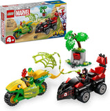 LEGO Marvel akční zábava s točením a elektro ve svých Dino Speedsterech, sestavitelné auto pro superhrdiny pro chlapce a dívky od 4 let, sada pro hrdiny s autíčkem, Spidey a jeho super kamarádi 11198 Stavebnice Beuche den LEGO-Store Výchozí název