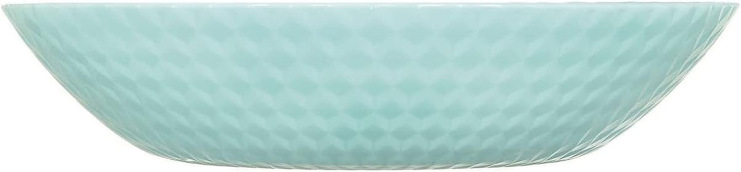 Sada jídelního nádobí Pampille Turquoise Opal, 18 kusů - 6 osob, tyrkysová