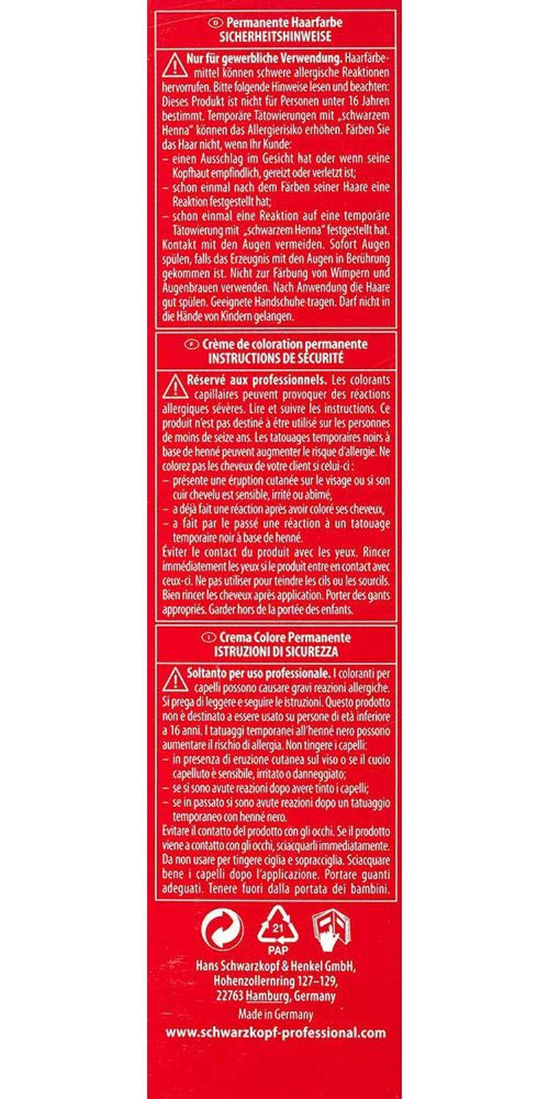Schwarzkopf IGORA Royal Premium Barva na vlasy 6-68 tmavě blond čokoládově červená, 1 balení (1 x 60 g) Barva na vlasy Naty Shop