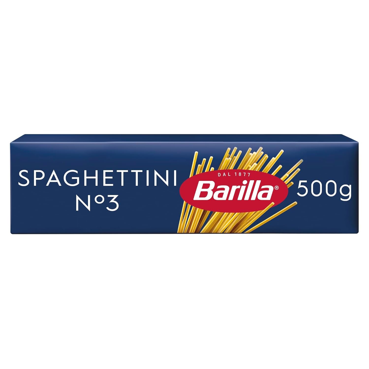 Pasta Barilla Classic Spaghettini no. 3 vysoce kvalitní tvrdé pšenice, vždy al dente (1 x 500 g)