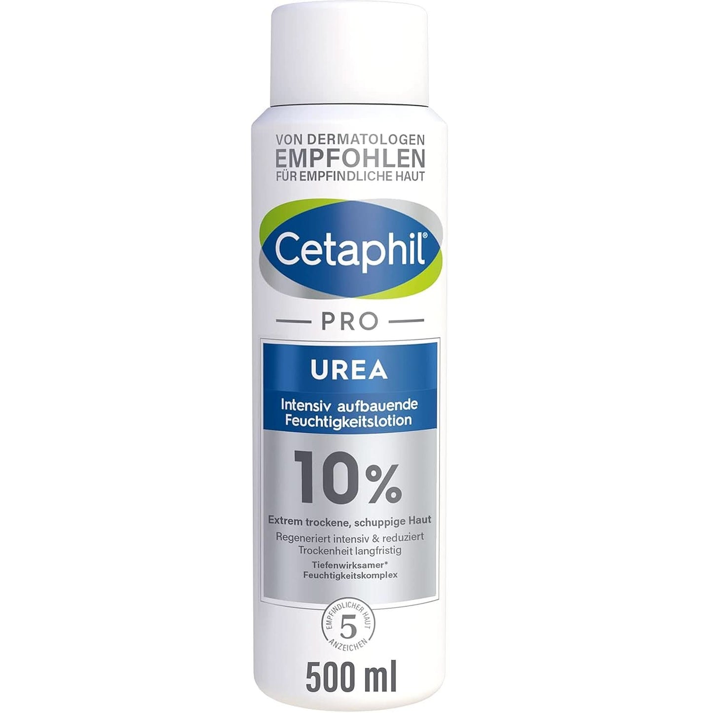 CETAPHIL PRO Urea 10% intenzivní reparační hydratační mléko, 500 ml Kosmetika a kosmetika Naty Shop 500 ml