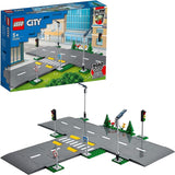 LEGO City Road Křižovatka se semafory Stavebnice s cihlami svítícími ve tmě 60304 Stavebnice Besuche den LEGO-Store Single