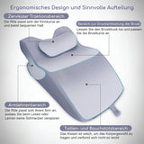 Polštář na čtení na postel a pohovku, Péřový polštář, Polštář z paměťové pěny, Polštář na spaní, Ergonomický polštář na záda pro čtení a sledování televize
