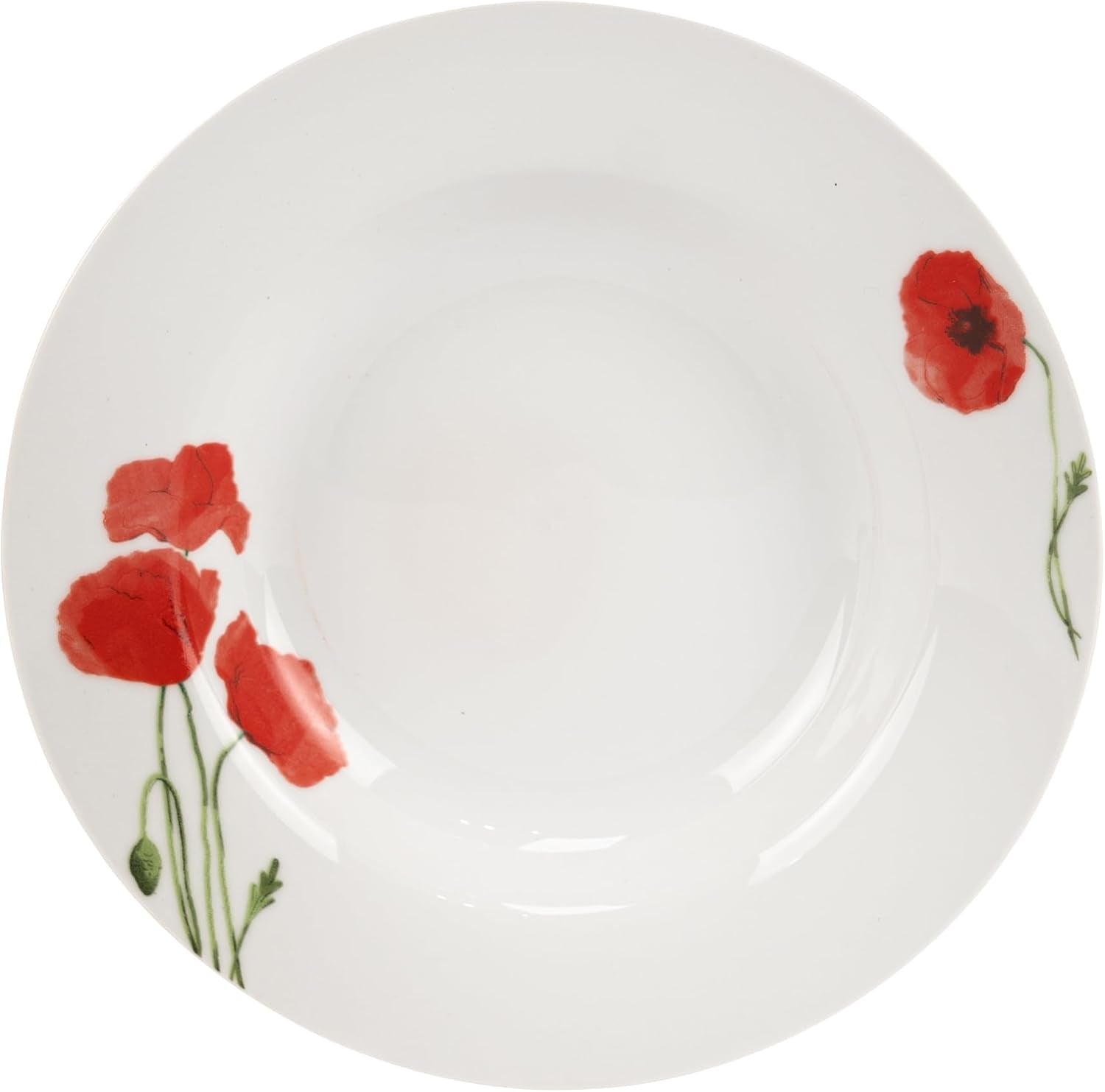 Sada nádobí pro 6 - 18 kusů - Porcelánová sada nádobí - Sada bílého nádobí - Sada mís a talířů - Moderní nádobí - Talíře - Obsluha - Sada nádobí pro 6