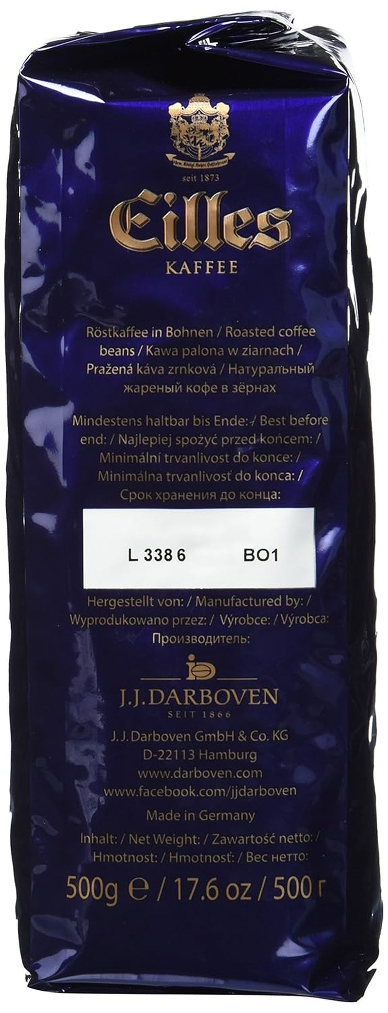 Eilles mletá káva 12 balení (12 x 500 g)