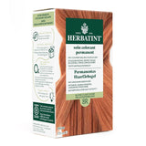 Permanentní gel na barvení vlasů 6N tmavá blond - 170 ml I Bez amoniaku, 100% krytí šedých vlasů Testováno na citlivé pokožce, s 8 rostlinnými výtažky Naty Shop Hair Dye 8R světle měděná blond