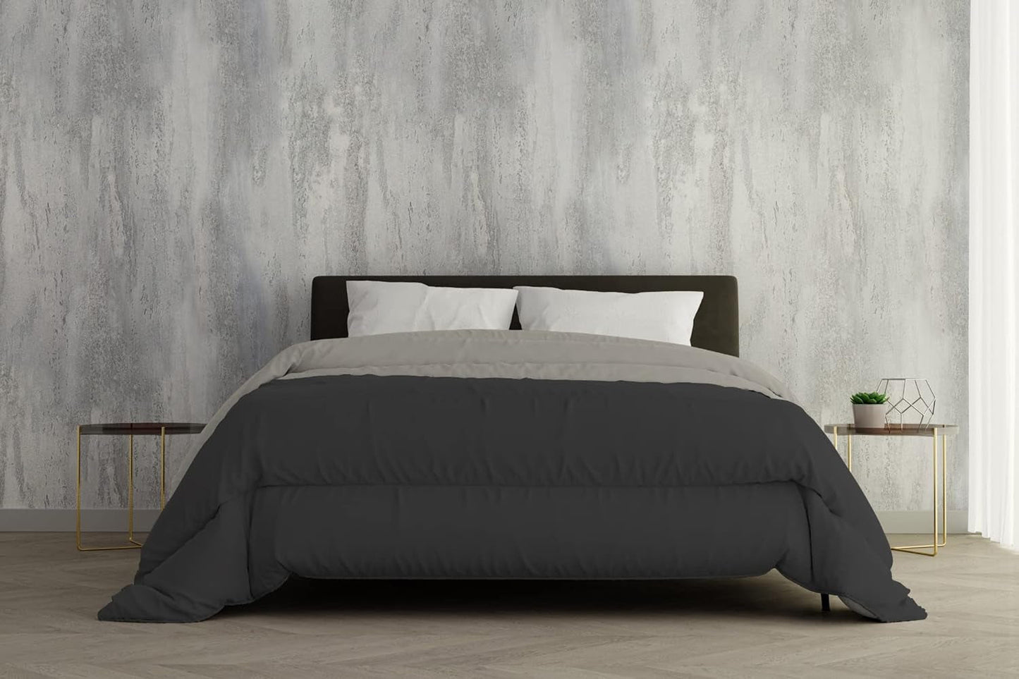 Itálie Povlečení Zimní přikrývka, světle šedá/tmavě šedá, 2 místa, 250 X 200 Cm Přikrývky a přikrývky Naty Shop Světle šedá/tmavě šedá 250 X 200 Cm