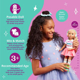 Glitter Girls - Sunnie Dolls - Sunnie Kloubová panenka 36 cm - Blond vlasy a zelené oči - Hračka pro 3 roky a více