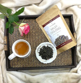 MILKY OOLONG 100G, prémiový čaj Oolong s charakterem zeleného čaje, polofermentovaný sypaný zelený čaj, Teaclub Green Tea Loose Leaves