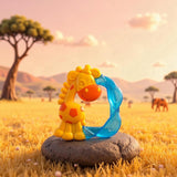 Kousátko Playgro Jerry Giraffe - Dětské kousátko - Silikonové kousátko - Silikonové kousátko - Pomůcka na kousání - Silikon - Dětské kousátko - Barevné