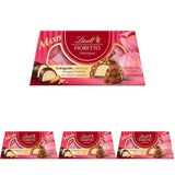 Lindt Čokoláda | Dárková sada FIORETTO Zabaione | 138 g | 6 pralinek z mléčné čokolády s lanýžovou náplní Zabaione a křupavou polevou, obsahující alkohol | Čokoládový dárek