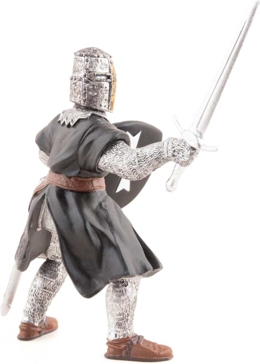 Papo -Ručně malované - Figurky -Středověká-Fantasy - Rytíři svatého Jana s mečem-39938-Sběratelské-Pro děti - Vhodné pro chlapce i dívky - Od 3 let Akční figurky Naty Shop