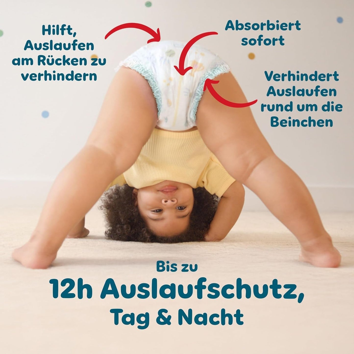 Pampers Baby-Dry Pants Größe 5, 160 Stück, 11kg-17kg, 360° auslaufsichere Vhodné pro den i noc