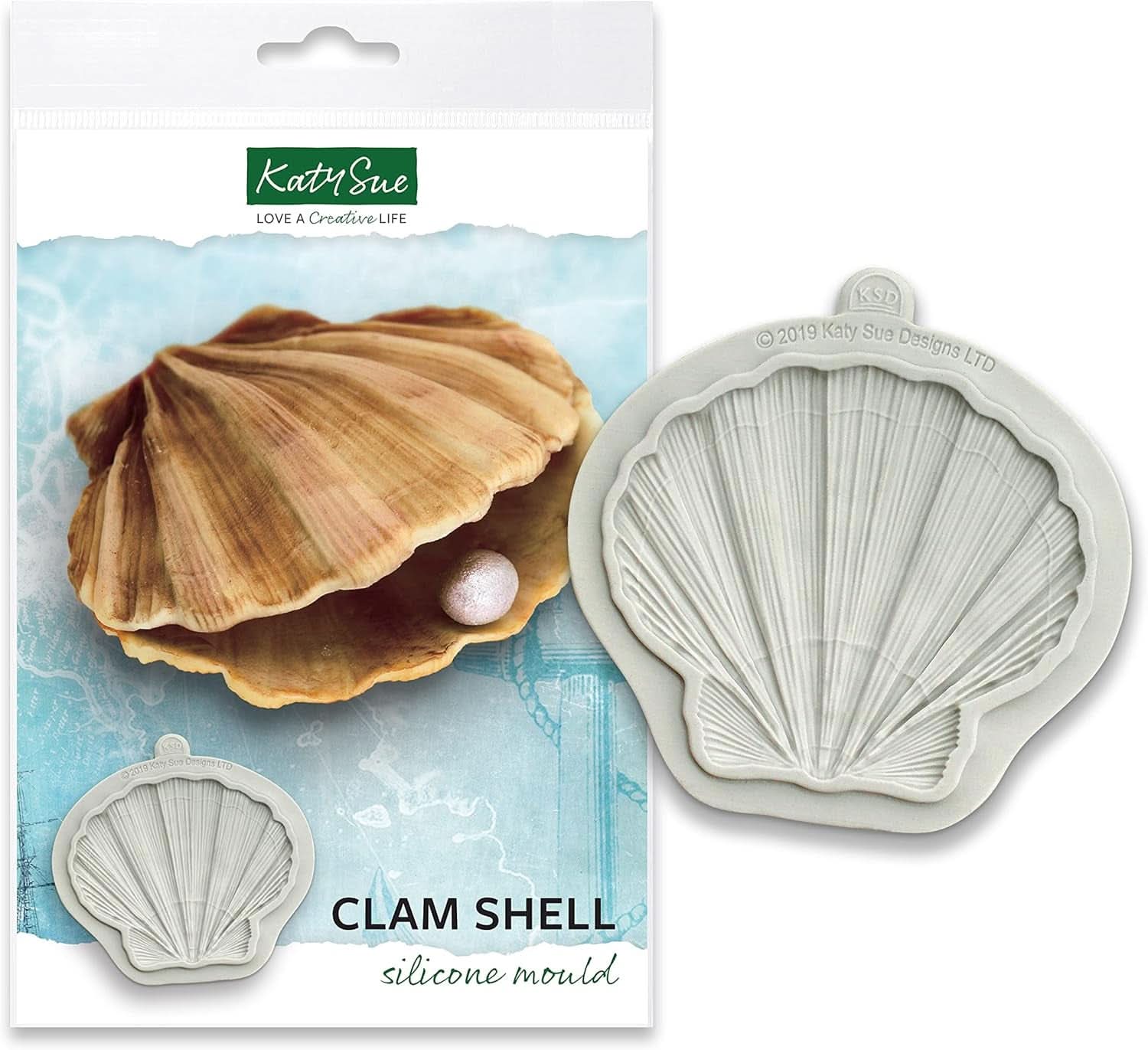 Katy Sue, Marine Decor silikonová forma - Naty Shop Kitchen Scallop