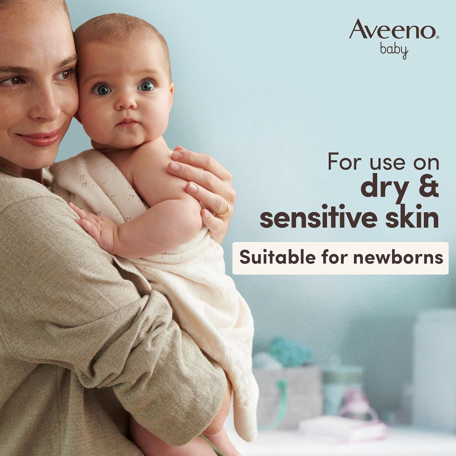 Vlhčené ubrousky pro každodenní péči, jemně a účinně čistí citlivou pokožku, Baby Essentials, bílé, 12 kusů (celkem 864 ubrousků)