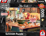 Schmidt Spiele 59919 Tajné puzzle, U kuchyňského stolu, 1 000 dílků, Barevné, Velké puzzle Naty Shop Výchozí název