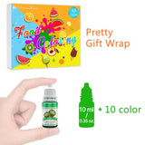 DecorRom, sada 10 ks tekutých potravinářských barviv, 10 x 10 ml Naty Shop