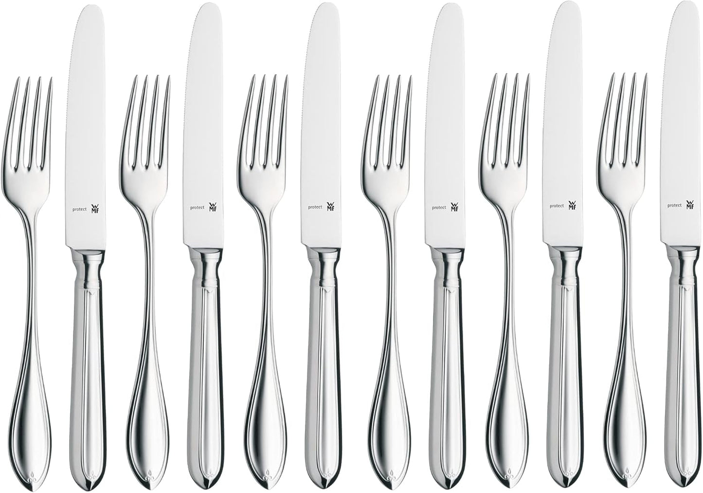 WMF Premiere, 12 kusů, pro 6 osob, příbory k snídani Kitchen Naty Shop