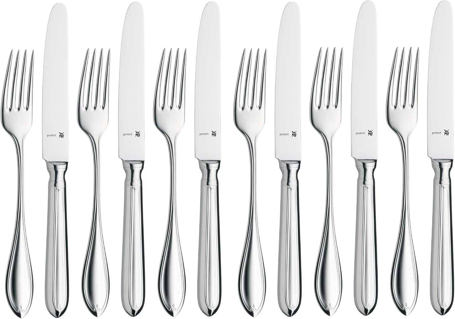 WMF Premiere, 12 kusů, pro 6 osob, příbory k snídani Kitchen Naty Shop