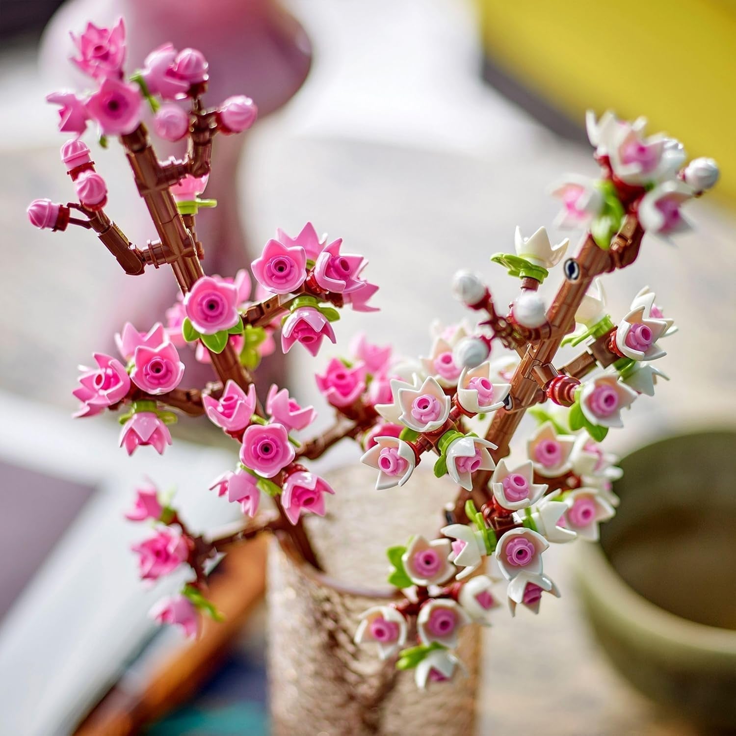 LEGO Botanicals Cherry Blossoms - Umělé květiny ke stavění - Dekorace na stůl pro děti - Kytice na vystavení - Dárek pro ženy a muže od 8 let - Kolekce botaniky 40725 Stavebnice Besuche den LEGO-Store