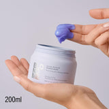 Schwarzkopf Professional BLONDME Bond Repair Purple Mask Maska pro chladné vlasy Neutralizuje žluté tóny pro barvené, odbarvené a světlé vlasy Hloubkové kondicionování a posílení 200 ml Maska na vlasy Naty Shop
