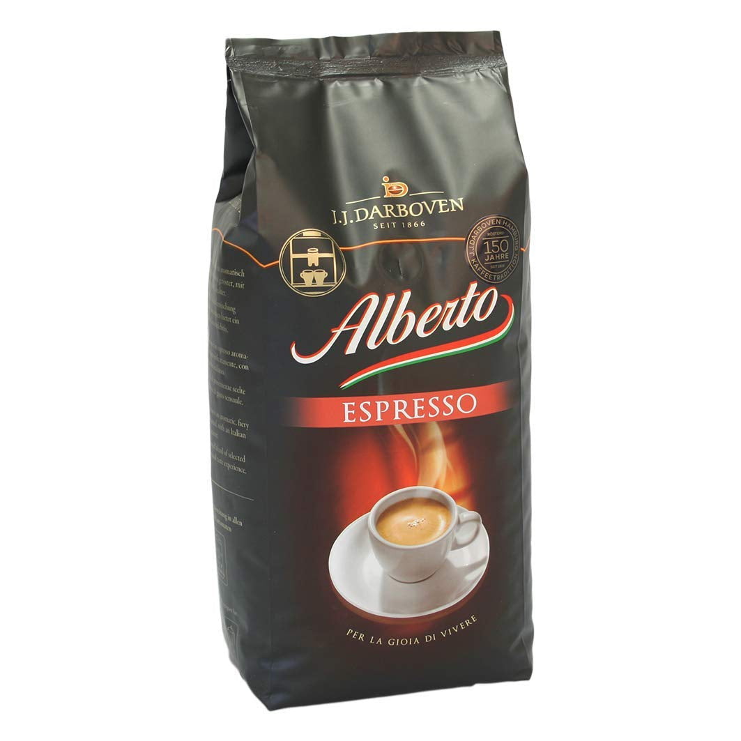 8 x Darboven Alberto Espresso zrnková espresso 1kg