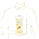 Lindt bílé čokoládové kuličky LINDOR | 137g sáček | Přibl. 10 bílých čokoládových kuliček s náplní rozplývající se v ústech | Čokoládová dárková sada | Čokoládová dárková sada (balení 2 ks)