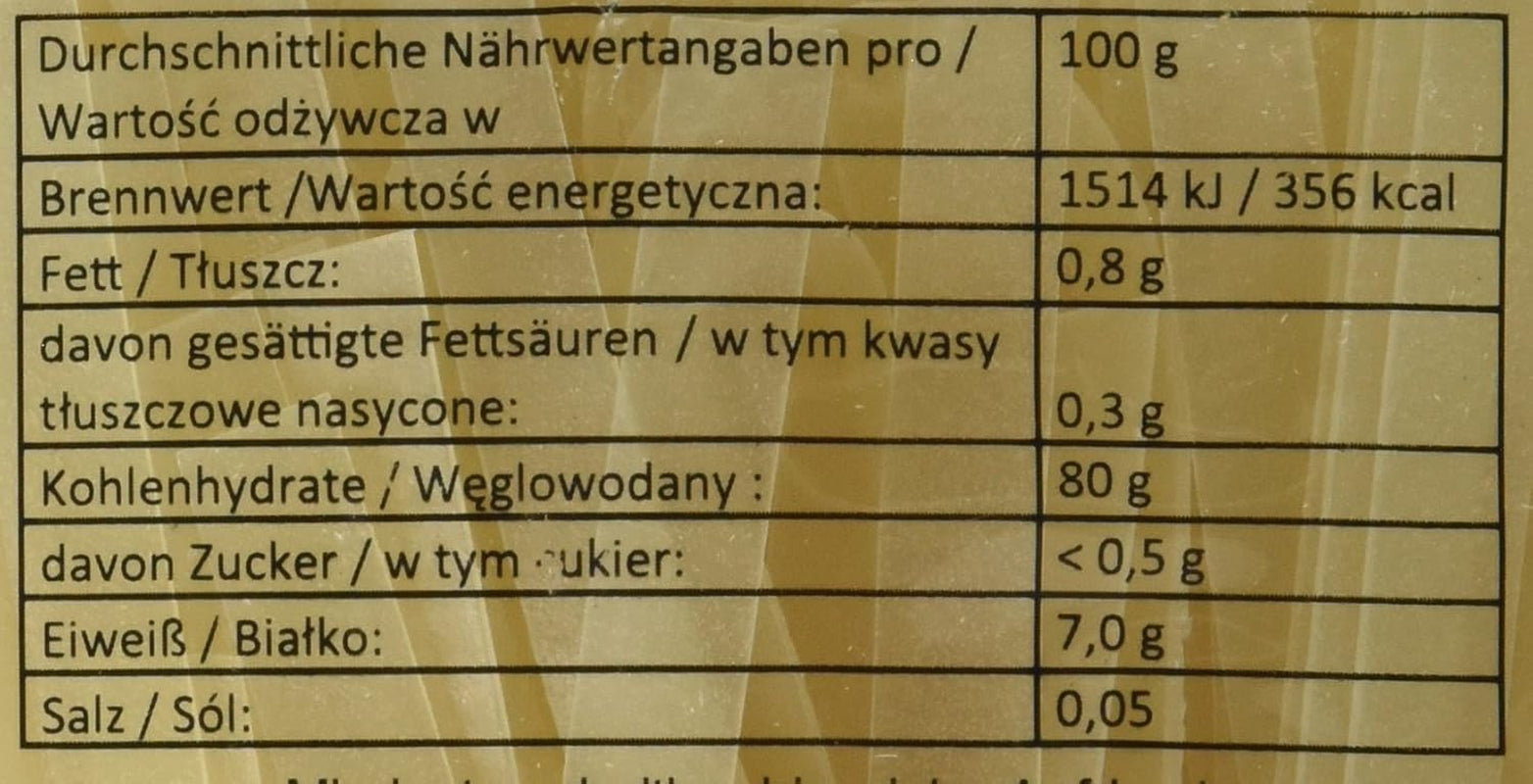 Rýžové nudle – thajské, 10 mm široké rýžové nudle, z rýžové mouky – 17 x 400 g
