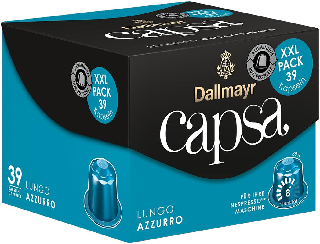 Capsa Lungo Azzurro 39 Kapsel