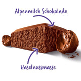Milka MMMAX Noisette – Čokoláda z alpského mléka s jemnou a krémovou lískooříškovou náplní – 250g