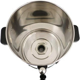 Kávovar Saro s kulatým filtrem - 6,75 l / 40 šálků - nerez - funkce spařování a udržování tepla - bezpečnostní kohoutek - průhledítko - 1,5 kW - model SAROMICA 6005