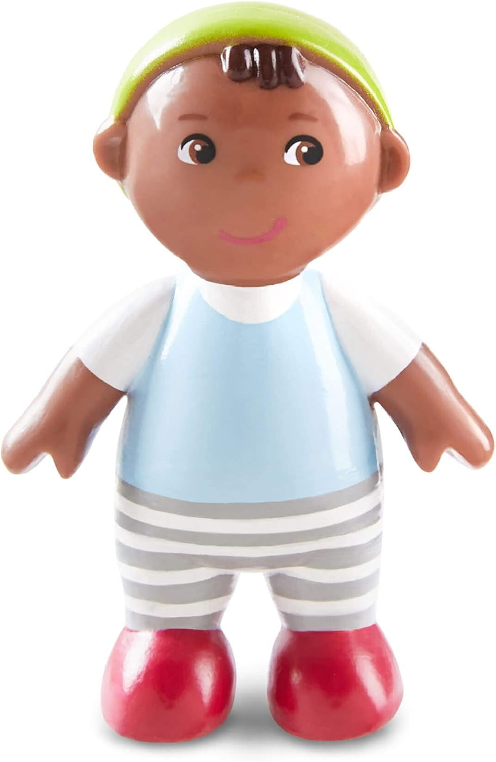 HABA 306696 – Hrací sada Little Friends Family Time, Flexibilní doplňky pro panenky, věk 3+