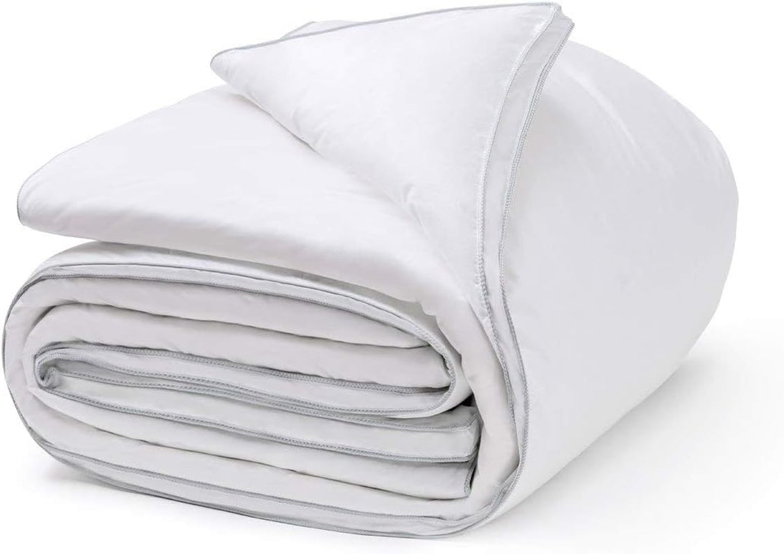 Platina, husí peří, 300 G/M², 240 X 220 Cm, bílá (bílá) Peřiny a přikrývky Naty Shop White 240X220 Cm