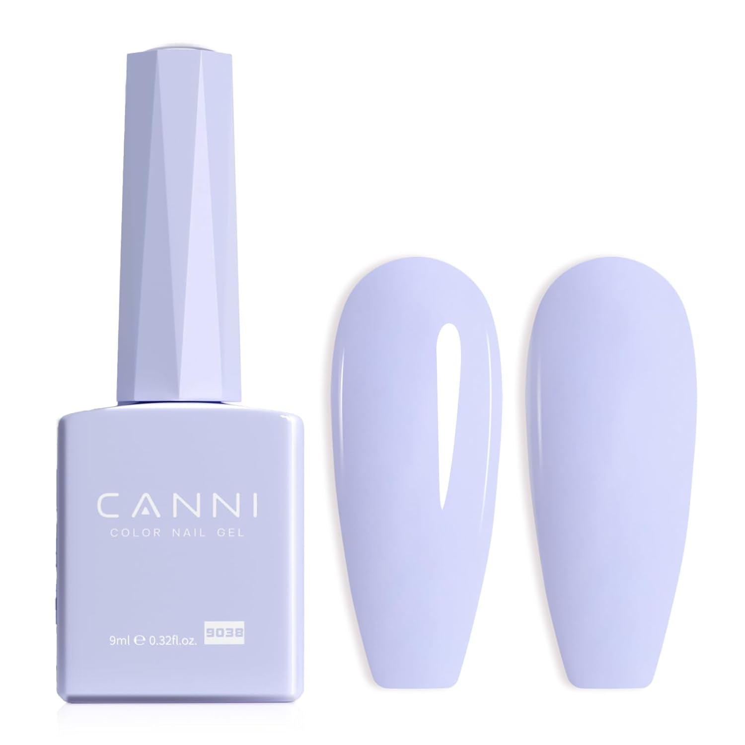 CANNI gel lak na nehty, semipermanentní, tmavě fialový, lak na nehty, UV gel, soak off, manikúra