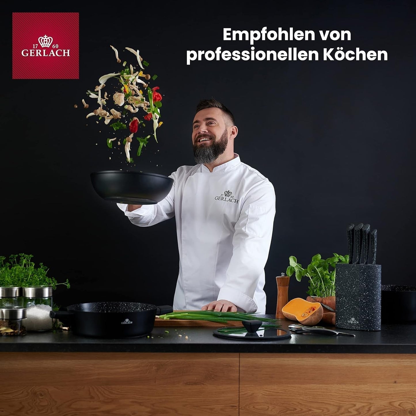 Gerlach 1760 Tunea Set, Nerezové příbory, 24 ks, 6 osob Kuchyň Naty Shop