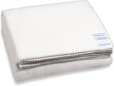 Zoeppritz od roku 1828 Hladká fleecová deka - Nadýchaná pohodlná deka polar fleece - Vegan - 140X190Cm - 010 Off-White, 010 Offwhite Zoeppritz Since 1828 Postele a přikrývky Světle bílá 140X190Cm
